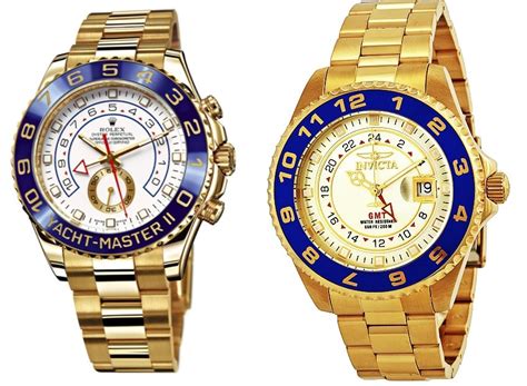 invicta watches vs rolex